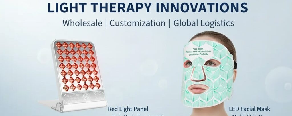 Maschera Terapia Luce Rossa, Dispositivo Terapia Luce LED, Bacchetta Luce Rossa, Maschera Viso Infrarossi, Pannello Terapia Luce Rossa