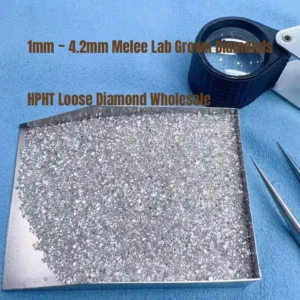 USA 2.5mm 2.6mm 2.7mm 2.8mm DEF VVS HPHT CVD Loose Diamonds