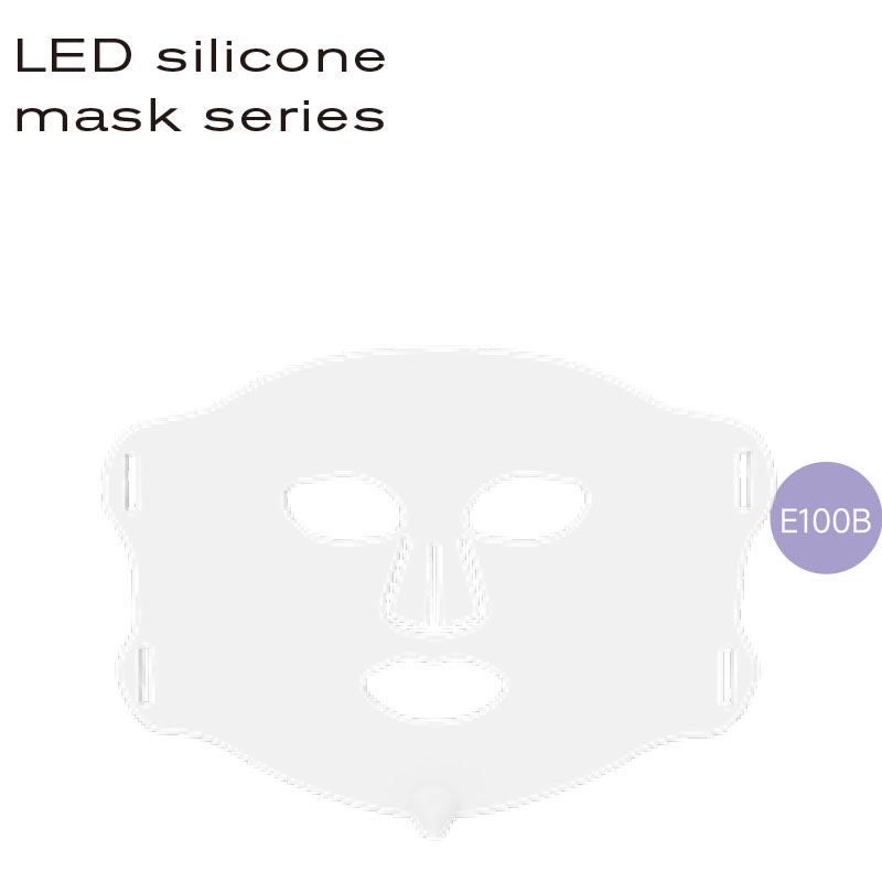 Hersteller der E100B LED-Silikon-Gesichtsmaske (B2B) | Großhandel & Lieferant für OEM/ODM-Lichttherapie-Geräte (108 LEDs)