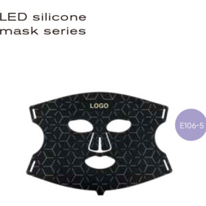 B2B-Hersteller von LED-Silikon-Gesichtsmasken (Modell E106-5) | Großhandelslieferant für OEM/ODM-LED-Lichttherapie-Hautpflegegeräte (108 LEDs)