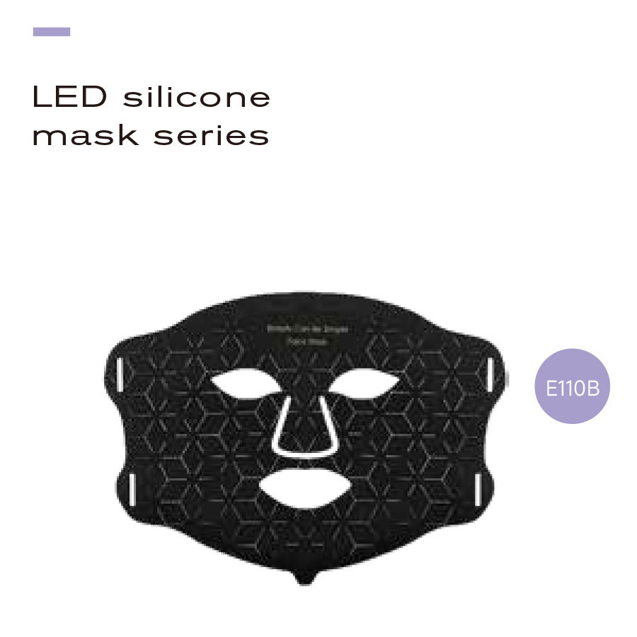 Großhandel ab Werk China – LED-Silikon-Gesichtsmaske Modell E110B: Anbieter von Infrarot-Beauty-Geräten für Private-Label-Marken