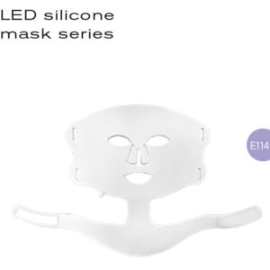 B2B-Hersteller der LED-Gesichts- und Halsmaske E114B mit Kältekompressionsfunktion | Großhändler und Lieferant für OEM/ODM-Lichttherapie-Geräte (150 LEDs)