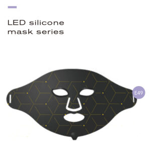 Großhandelsangebot ab Werk (China): LED-Silikon-Gesichtsmaske Modell E49 – Anbieter von Beauty-Geräten mit 7 Wellenlängen für Private-Label-Kunden